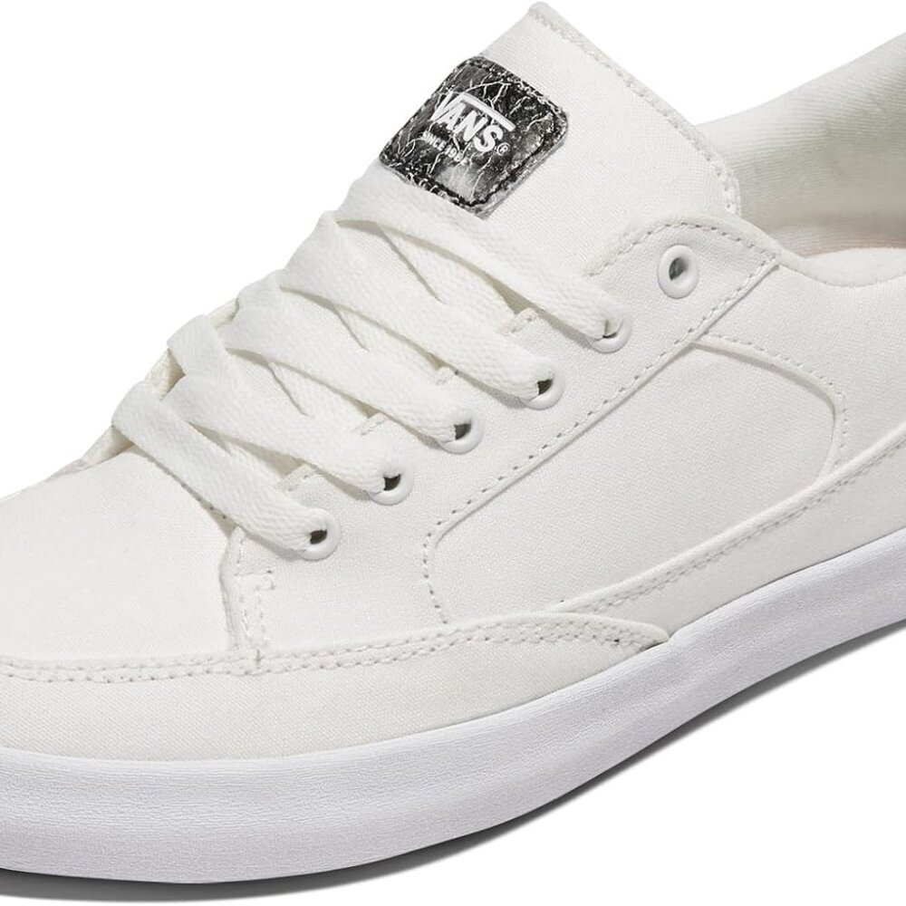Women's Canvas Sneakers Metallic Black Size 8 Retro Casual Sport Shoe